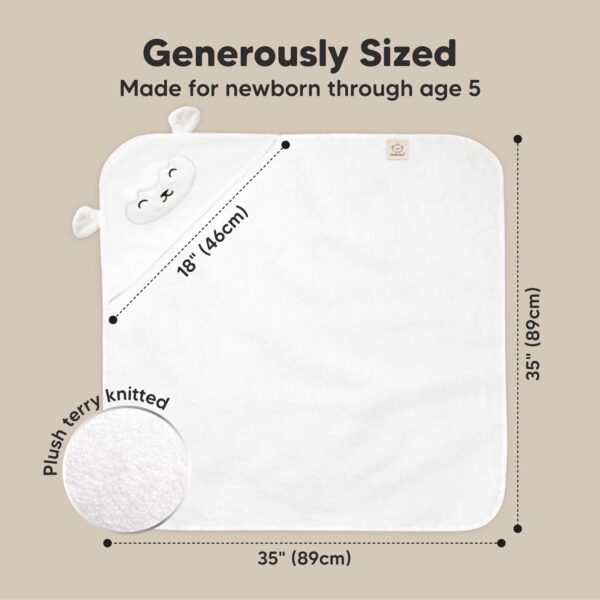 Hooded Baby Towel for Newborn - Image 3