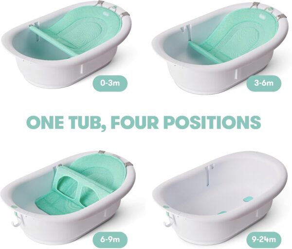 Baby 4-in-1 Grow-with-Me Baby Bathtub - Image 3