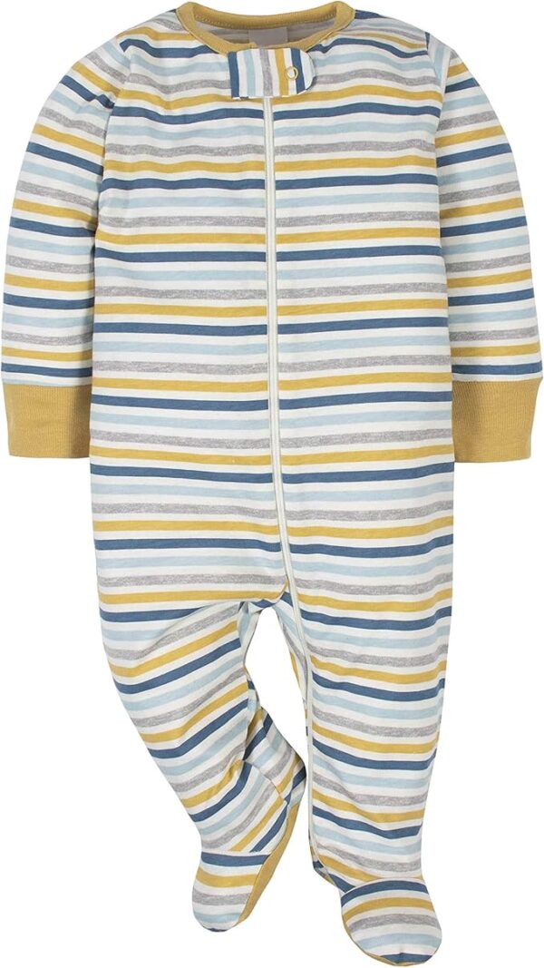 Baby Boys 4 Pack Sleep 'N Play Footie - Image 3